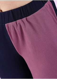 Freehand Women Regular Fit Colourblocked Mid-Rise Corduroy Colorblocked Cargo Pocket Trousers  - Image 4