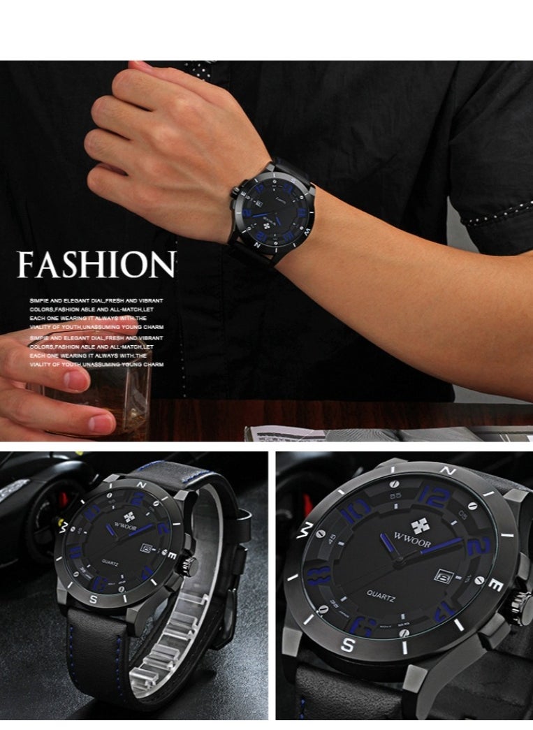 WWOOR Men's Sports Waterproof Watch  - Image 5
