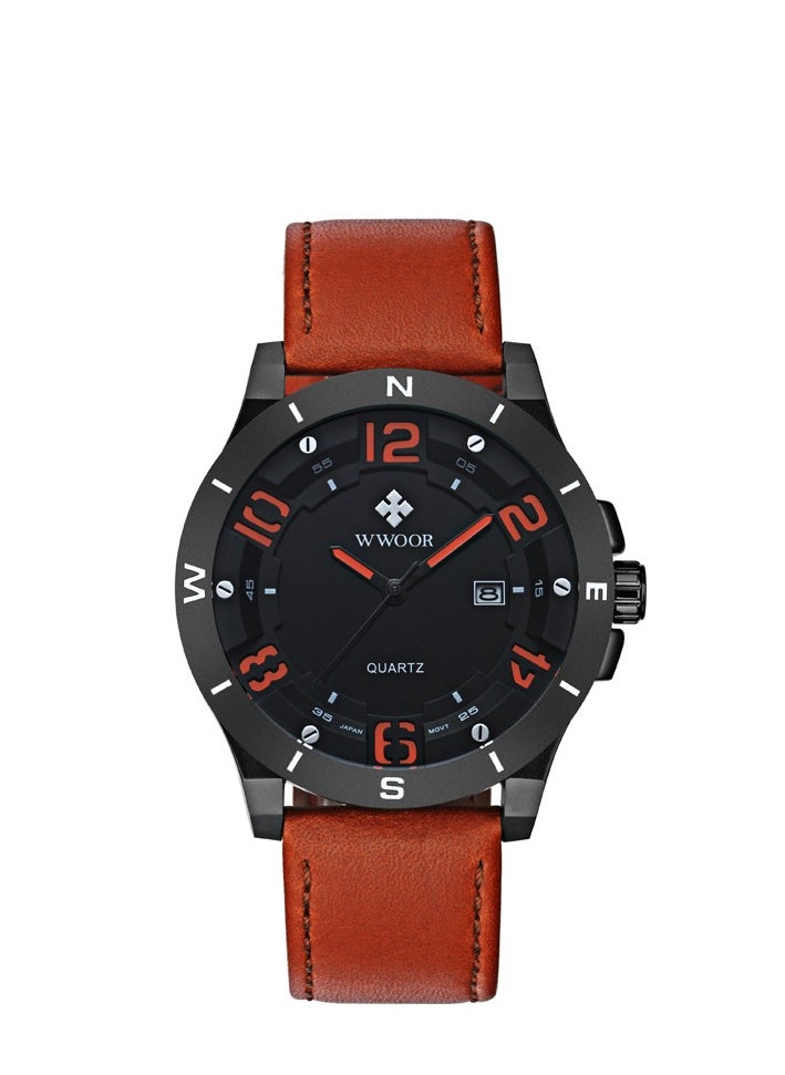 WWOOR Men's Sports Waterproof Watch  - Image 1