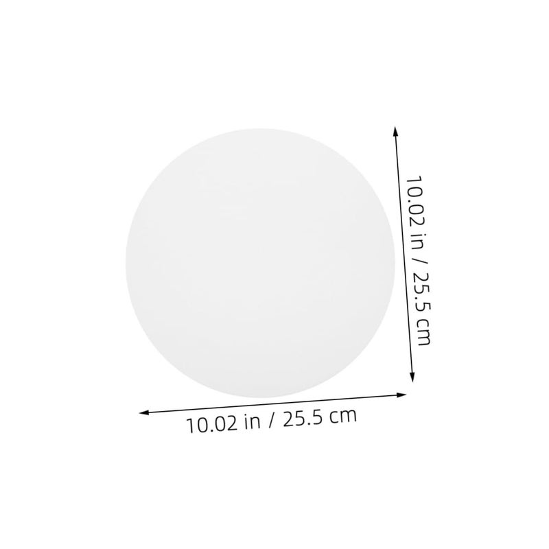 Acrylic Flush Mount Ceiling Light Round Design for Bedroom Translucent Space Saving Lamp - Image 3