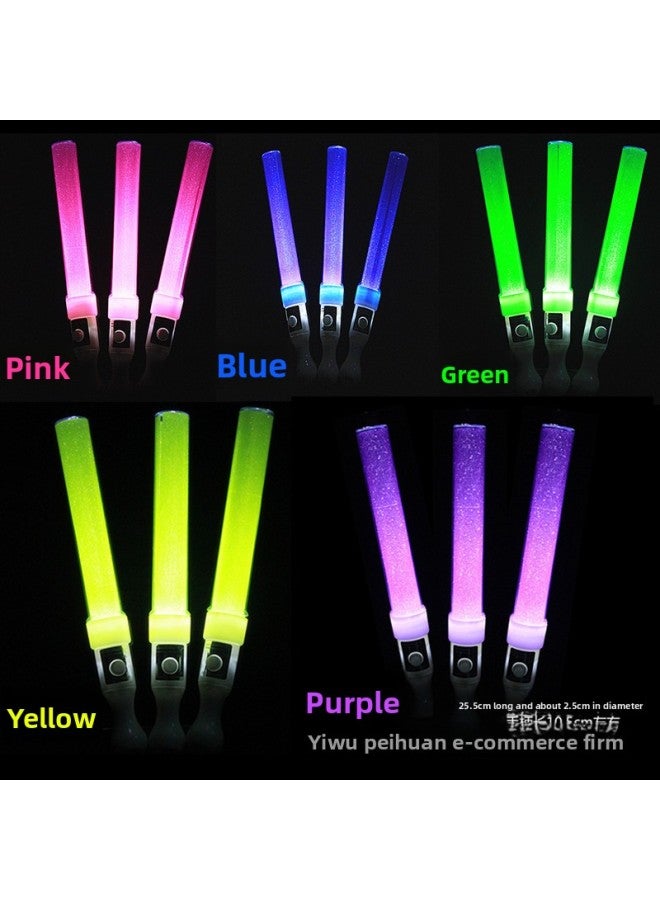 Luminous Short Stick Fluorescent Stick LED Electronic Stick Concert Flash Stick Warning Stick Luminous Stick Straight Stick Toy Wholesale 