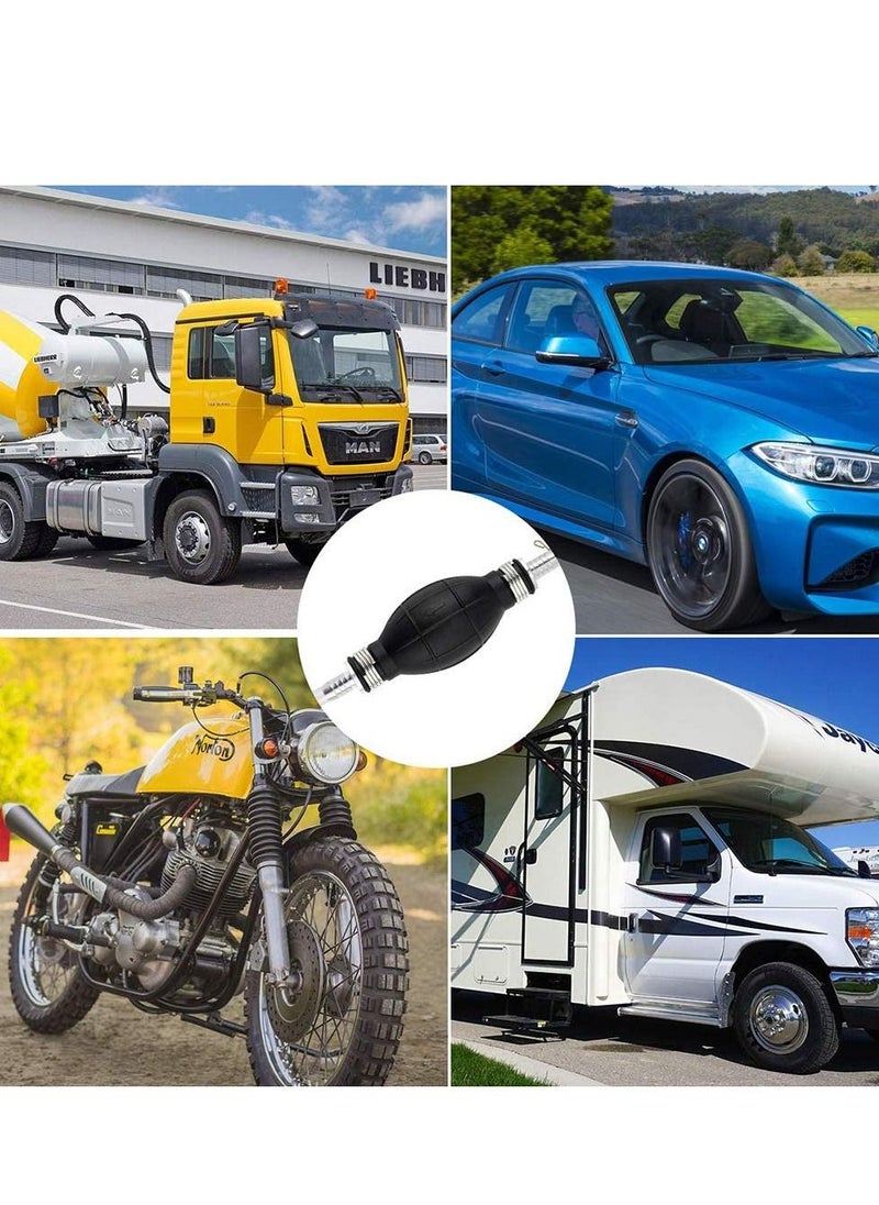 SYOSI - Gasoline Siphon Hose Pump, Siphon Pump Gas Transfer Oil Water Fuel Gas Siphon Hand Pump Siphon Pump, Syphon Pumps Siphon Hose for Gasoline, Fluid Fuel Diesel Transfer Pump, Transfer Hoses - Image 1