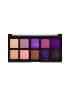 Profusion Cosmetics Profusion Cosmetics Violets 10 Shade Eyeshadow Palette, Glows Elegance and Sophistication With Captivating Vibrant Colors Achieve Stunning Eye and Rise Your Makeup Routine With Premium Beauty Tool  - Image 2