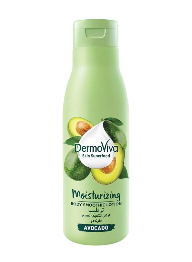 DermoViva Avocado Smoothie Lotion Green 400ml - Image 1