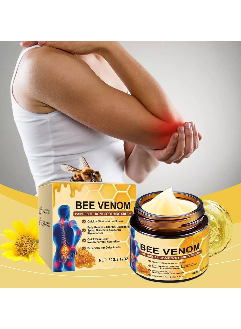 SOUTH MOON كريم سم النحل لتخفيف آلام المفاصل وعلاج التهاب المفاصل 60 جرام - Image 3