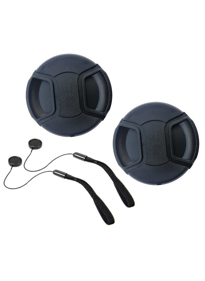 HUIPUXIANG 58mm Lens Cap Cover Compatible for Nikon AF-S(Not for AF) Nikkor 50mm f/1.8G,AF-S(Not for AF) Nikkor 50mm f/1.4G Lens,HUIPUXIANG[2 Pack]  - Image 1