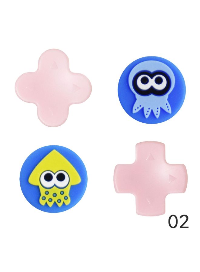 For Nintendo Jet Warrior Switch Button Stickers NS Direction Keys Color Stickers Joy-con Rocker Cap Protection-Product Color:6 [customized Products, Refused To Return]  - Image 3