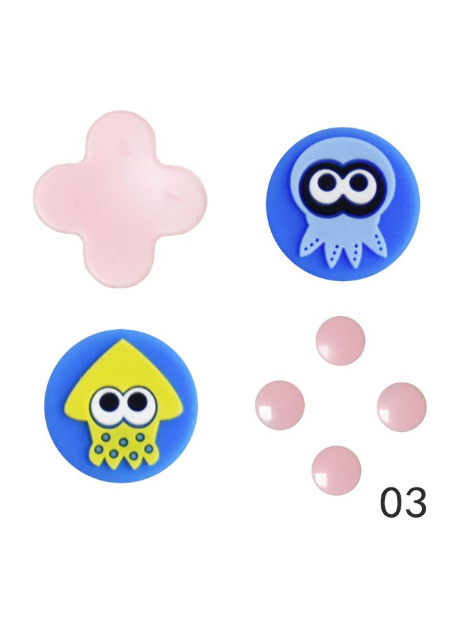 For Nintendo Jet Warrior Switch Button Stickers NS Direction Keys Color Stickers Joy-con Rocker Cap Protection-Product Color:6 [customized Products, Refused To Return]  - Image 4