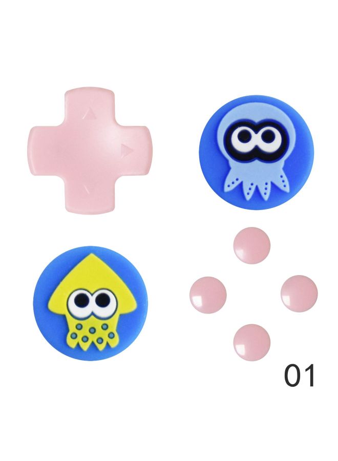 For Nintendo Jet Warrior Switch Button Stickers NS Direction Keys Color Stickers Joy-con Rocker Cap Protection-Product Color:6 [customized Products, Refused To Return]  - Image 5
