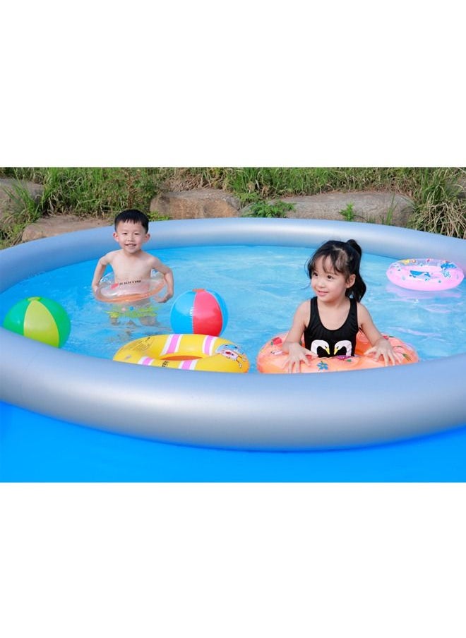 NKX - Foldable Inflatable Round Swimming Pool 305x76 cm - Image 1