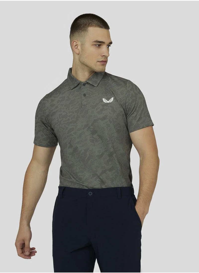 CASTORE Men'S Golf Printed Polo