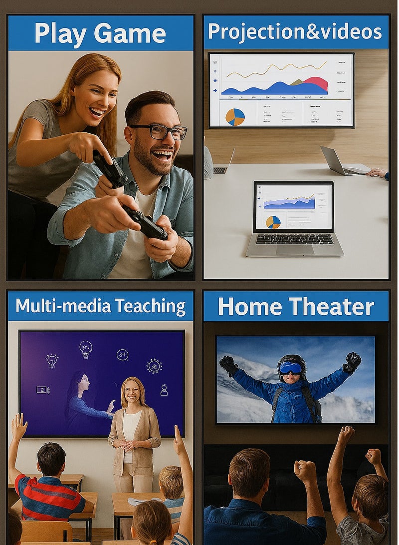 TP-BRIDGE HDMI to VGA High-Definition HDPC Audio And Video Converter, HDMI to VGA Cable with Audio Power Supply, 1080P Adapter Cable for Connecting Laptops to High-Definition Monitors - Image 2