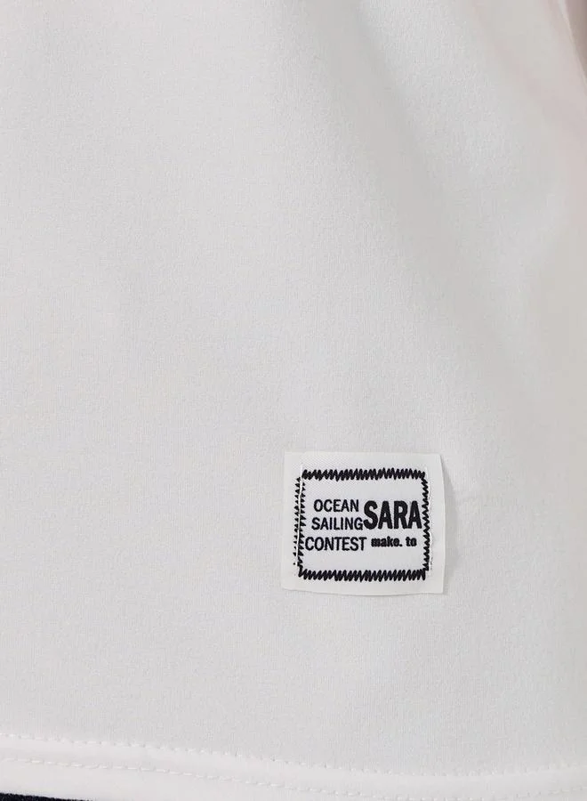 Styli Short Sleeve V Neck Plain Regular T-Shirt