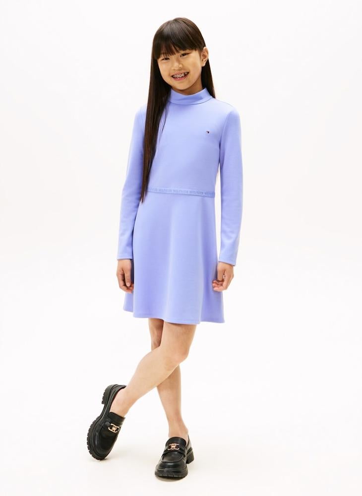 تومي هيلفيغر فستان تزلج أساسي للأطفال - Image 1