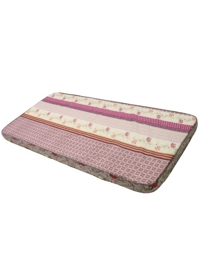 Single Bed Foam Mattress – Comfortable and lightweight for sleeping and entertaining – Soft microfiber fabric – 190x90x6 cm – Elegant design – Easy to store, suitable for children and adults - Image 2