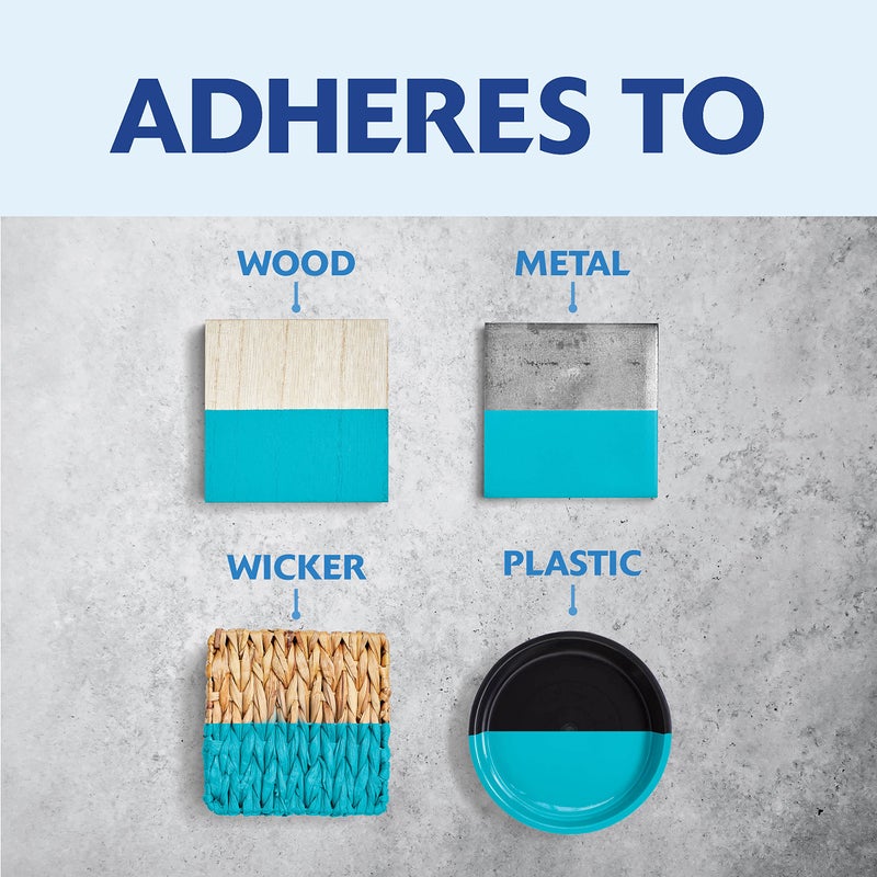 Rust-Oleum 334050 Painter's Touch 2X Ultra Cover Spray Paint, 12 oz, Gloss Seaside - Image 5