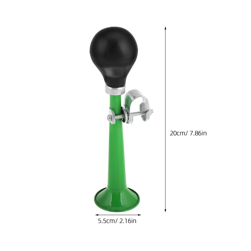 Green Mountain Bike Air Horn Metal Bicycle Bell Safety Warning Handlebar Accessory - Image 3