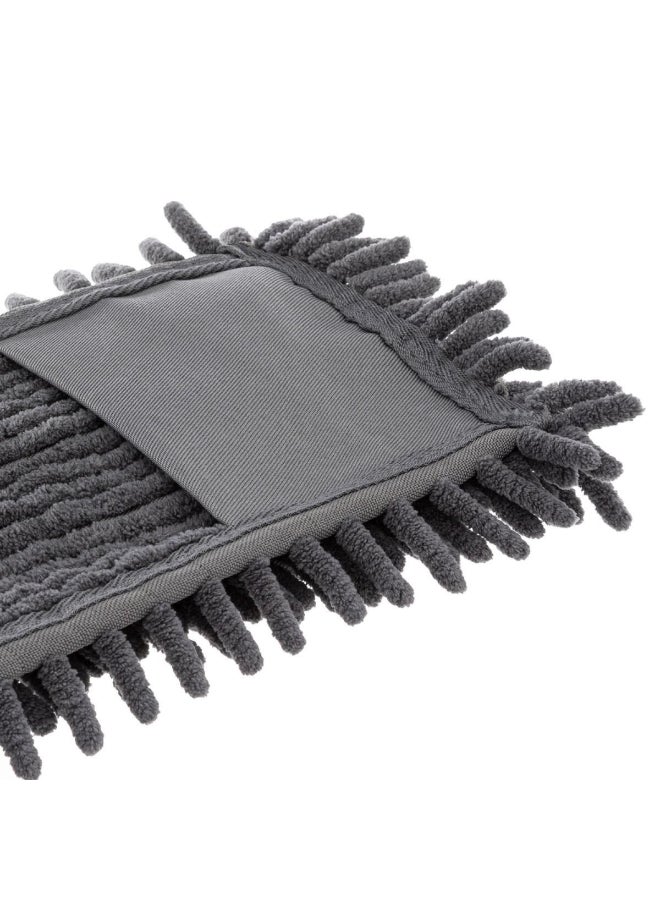 Five Simply Smart La Chenille Microfiber Refill for Broom Grey 43.5 x 13cm 117228 - Image 3