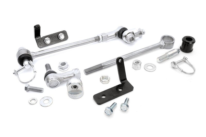 Rough Country Front Sway Bar Disconnects for 8401 Jeep XJZJMJ  356  1128