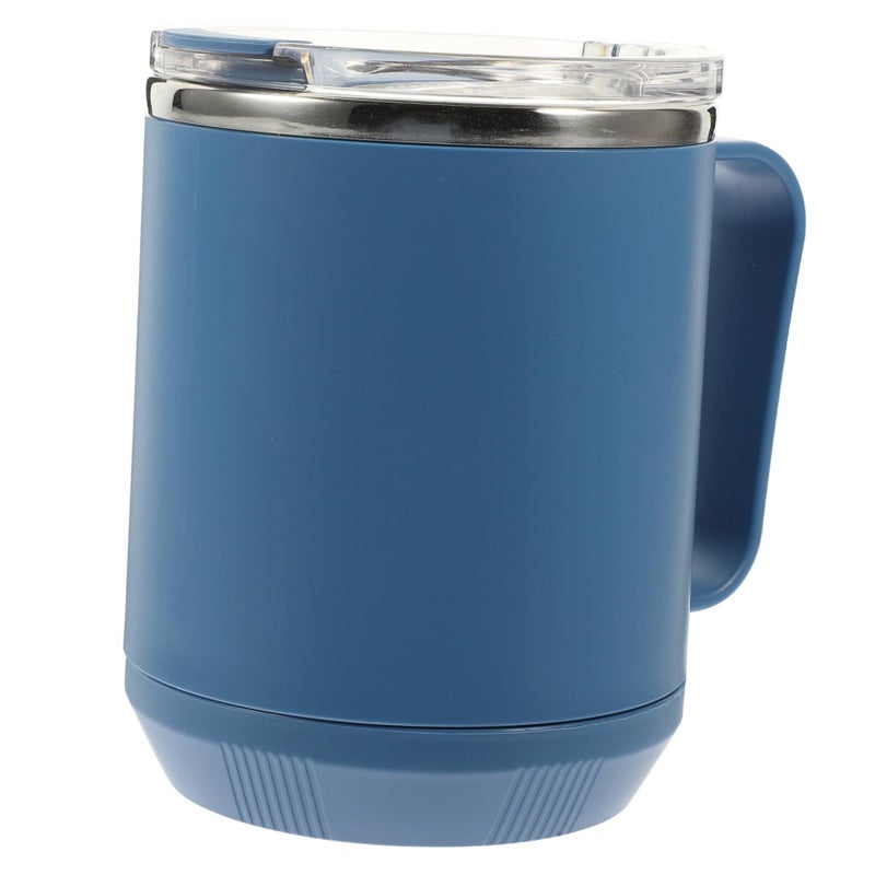 Stainless Steel Insulated Travel Mug With Leak Proof Lid And Spoon For Camping Outdoor - Image 2
