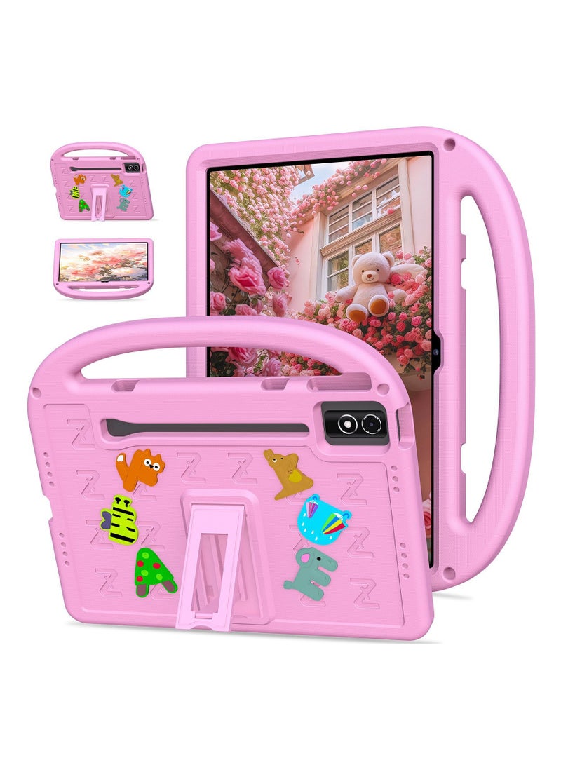 general Kids Case Compatible with Lenovo Idea Tab Pro 12.7 inch 2025 , Heavy Duty EVA Foam Shockproof Case Kids Anti Tablet Case with Stand