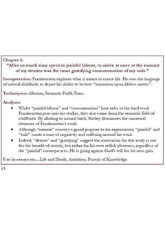 The Quotation Bank: Frankenstein GCSE Revision and Study Guide for English Literature 9-1  - Image 5