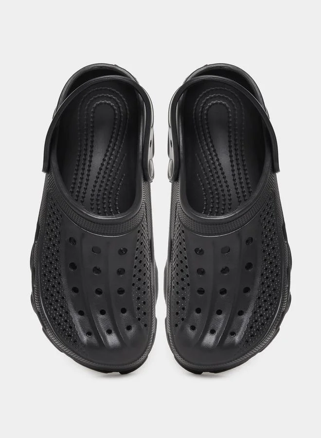 Take Two Take Two Solid Slip-On Heel Strap Clogs