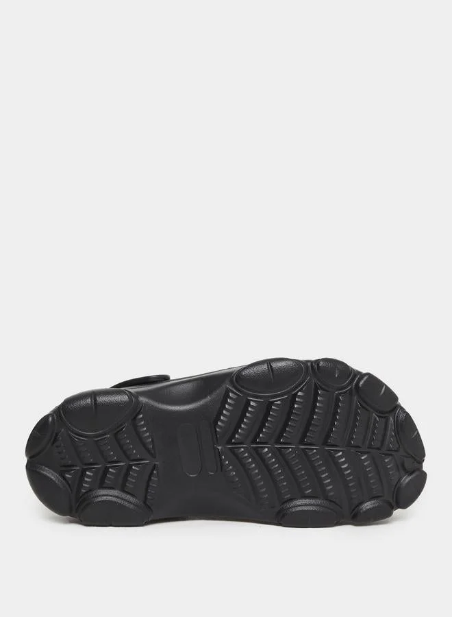 Take Two Solid Slip-On Heel Strap Clogs