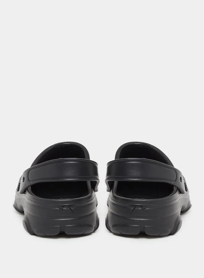 Take Two Solid Slip-On Heel Strap Clogs