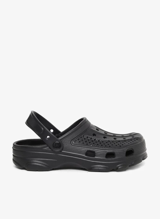 Take Two Solid Slip-On Heel Strap Clogs