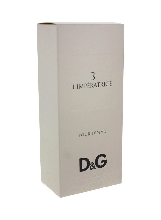 Dolce & Gabbana 3 L'Imperatrice EDT 100ml - Image 3