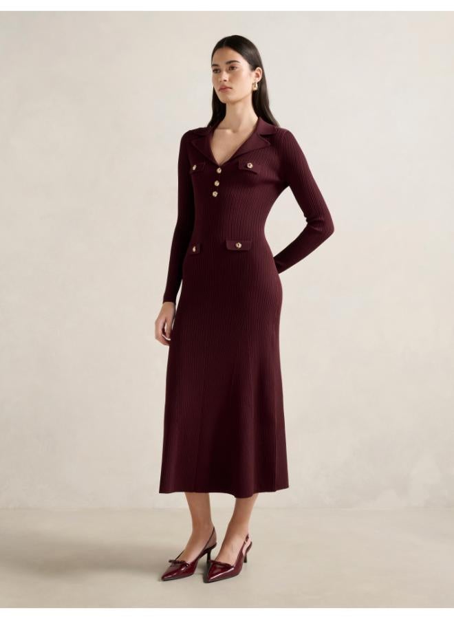 forever new Alessandra Rib Knit Midi Dress - Image 3