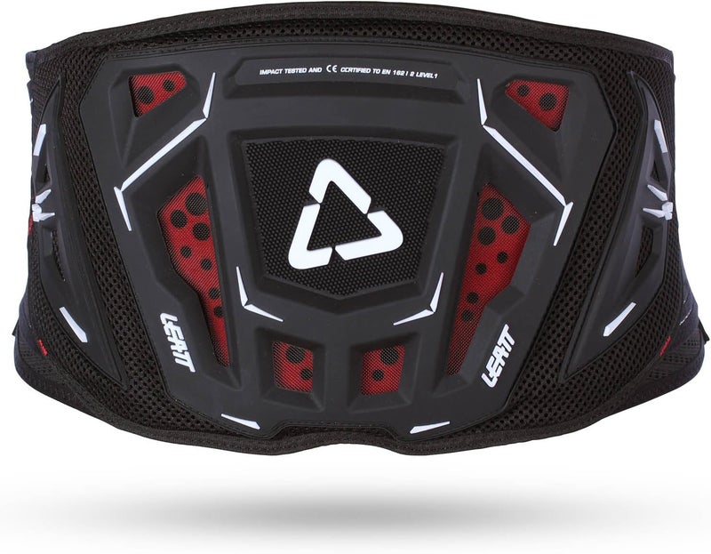 LEATT 3DF 3.5 Kidney Belt (Black, Small/Medium) - Image 2