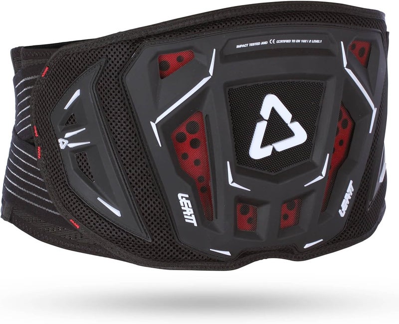 LEATT 3DF 3.5 Kidney Belt (Black, Small/Medium) - Image 3