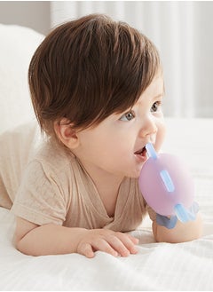 Babycare Babycare - Baby Teether Star, Purple, BPA-Free, Non-Toxic, Soft Silicone, Safe for Babies, Gentle on Gums, Easy to Grip, Colorful Design, Ideal for Teething Relief, Portable and Durable  - Image 3