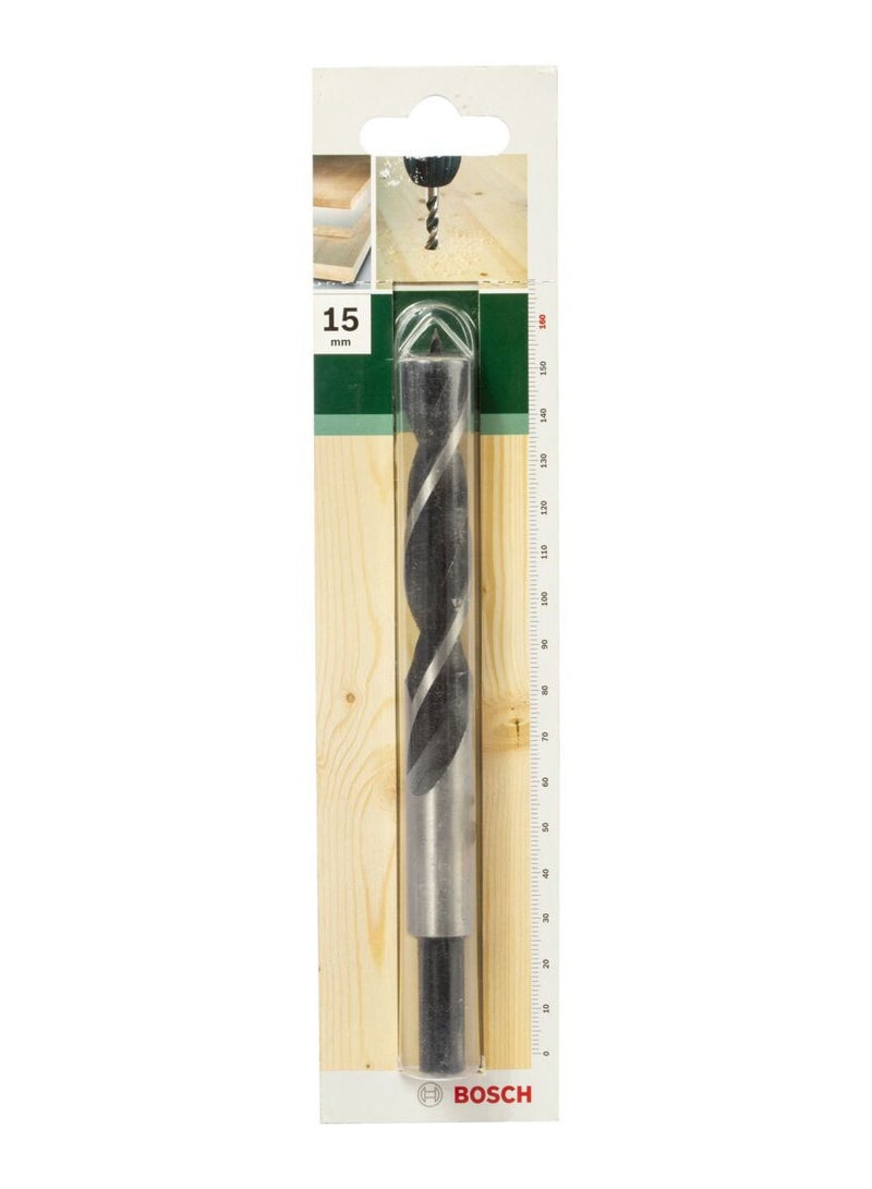 BOSCH Drill Bit 15x160mm Wood Brad Point - Image 1