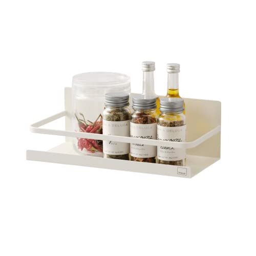 Yamazaki Home Plate Magnetic Spice Storage Rack Organizer For Fridge - Steel - Image 1