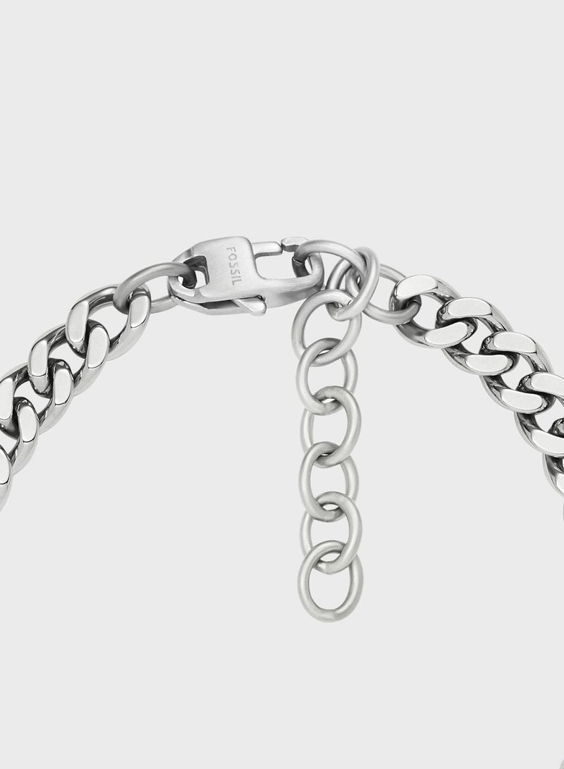 FOSSIL Jf04356040 Base Metal Necklace - Image 4