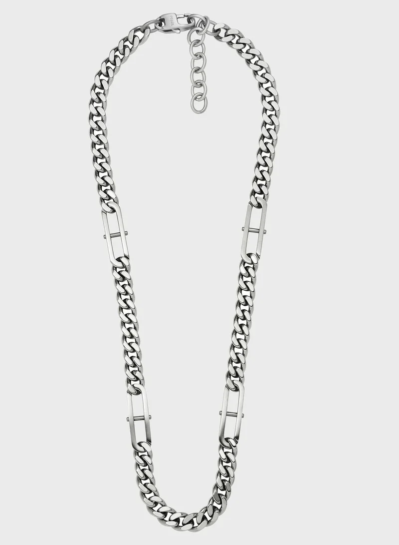 FOSSIL Jf04356040 Base Metal Necklace