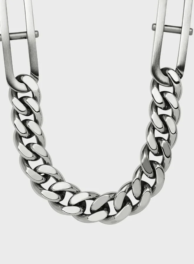 FOSSIL Jf04356040 Base Metal Necklace