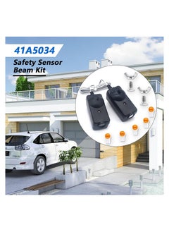 SYOSI 41A5034 Safety Sensor Kit, Replacement for Craftsman/Chamberlain/Liftmaster Garage Door Sensor, Compatible with Liftmaster/Chamberlain/Craftsman Garage Door openers Made After 1997  - Image 2