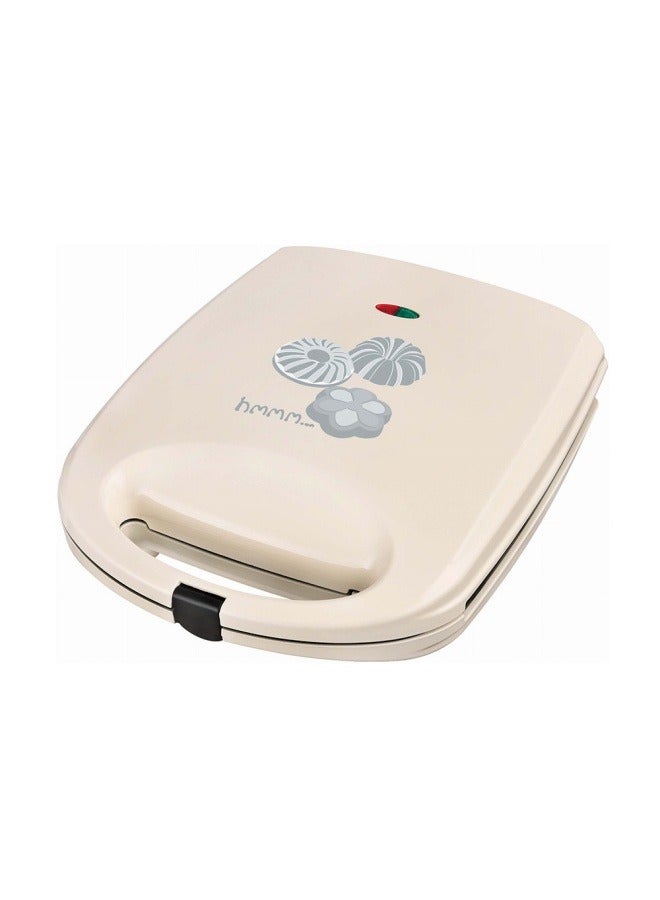 عام غير النظامية آلة البسكويت 8 حفرة ، آلة كعكة ، آلة دونات ، آلة الإفطار شطيرة - Image 3