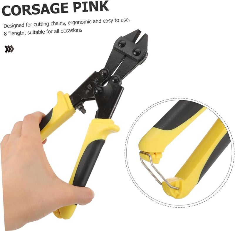 Heavy Duty Mini Bolt Cutter Carbon Steel For Cutting Chain Wire Cable Rivet - Image 4