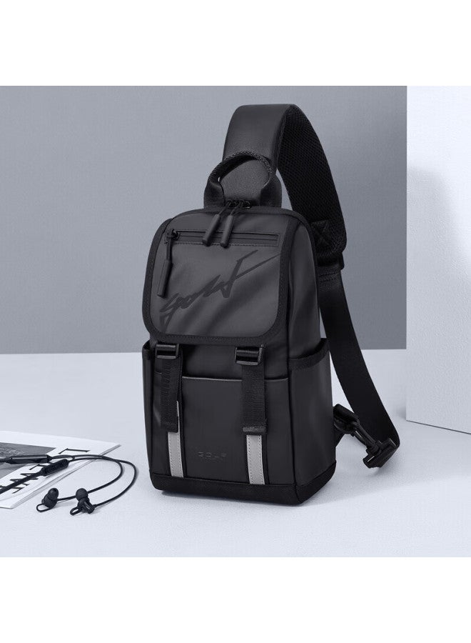 Golf Chest Bag, Casual Crossbody Bag For Men And Women, Lightweight Shoulder Bag, Phone And Ipad Bag, Water-resistant Cycling Sports Waist Pack - Image 1