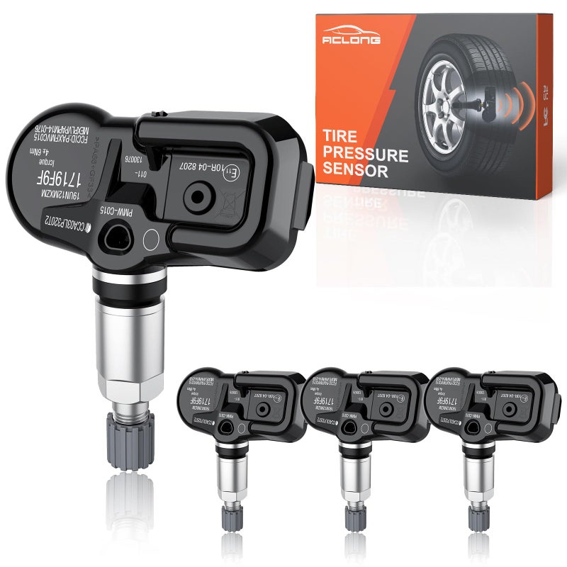 ACLONG TPMS Tire Pressure Sensor Compatible with Toyota 4Runner Avalon Camry Tacoma Tundra Lexus ESLS 20162020 315MHz Snapin Tire Pressure Monitoring System Replacement 4260706030 Set of 4