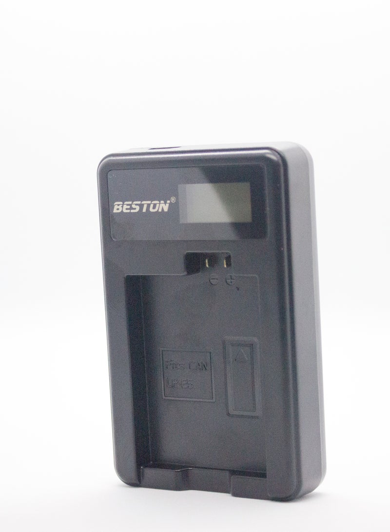BESTON Beston Charger for Canon LP-E5 Batteries: Charger compatible with Canon LP-E5 batteries, providing a reliable power source for Canon cameras. - Image 3