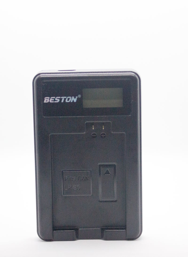 BESTON Beston Charger for Canon LP-E5 Batteries: Charger compatible with Canon LP-E5 batteries, providing a reliable power source for Canon cameras. - Image 5
