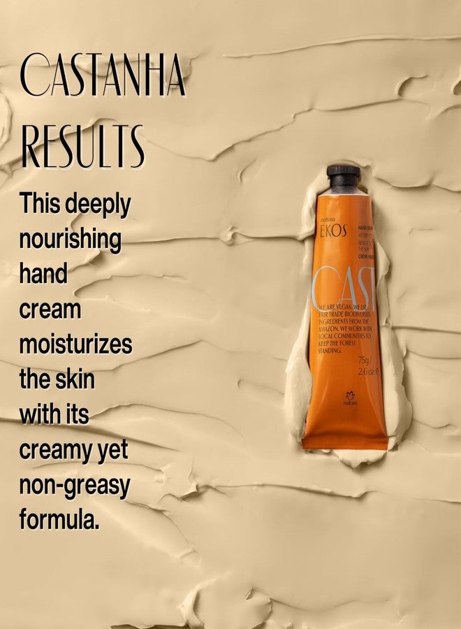 Natura - Ekos Castanha (Brazil Nut) Hand Cream - Anti-Dryness Hand Balm - 24-Hour Deep Hydration Skin Moisturizer - Vegan Skin Care - Brazilian Beauty Secrets - Self Care & Body Care - 1.41oz (40g) - Image 5