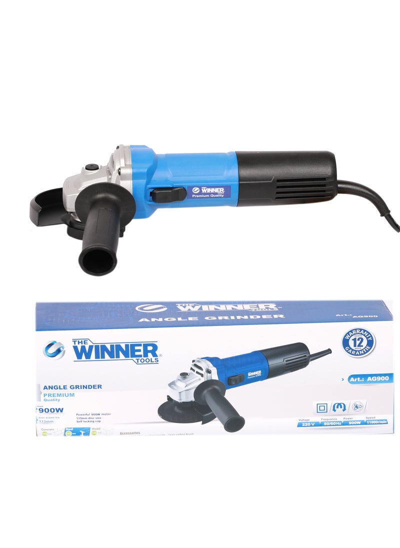 Winner 900W  Small Angle Grinder  - Image 1