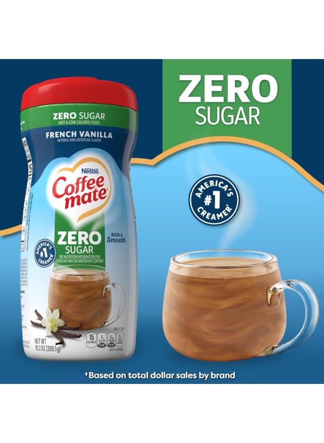 Coffee Mate Nestlé Coffee-Mate Sugar-Free French Vanilla Coffee Creamer Powder - French Vanilla Creamer for Warm, Rich Coffee - Lactose-Free, Gluten-Free, and Dairy-Free - 140 Servings - 10.1 oz - Image 4